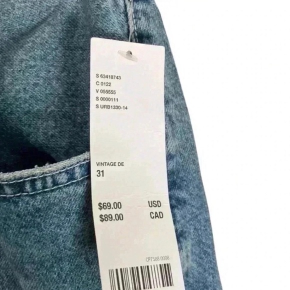 BDG High Rise Baggy Y2K Denim
Distressed Jeans - Picture 6 of 9